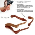 thumbnail image 4 of Camera Strap, Shoulder Camera Strap Exquisite Fade Resistant Artificial Leather  for Climbing for Hiking, 4 of 7