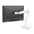 thumbnail image 1 of Bras de Moniteur de Bureau LX avec Pince à Profil Bas, Noir et Blanc, 1 of 1