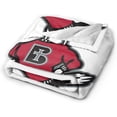 thumbnail image 2 of Benedictine College Logo Fleece Blanket, Very Soft Microfiber Flannel Blanket for Couch Warm and Cozy for All Seasons, 2 of 6