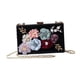 thumbnail image 4 of Bolso de noche de embrague de la noche de moda para mujeres Bolso de hombro de la mujer Bolsa de cuerpo cruzado para la calle para la calle Valentín negro, 4 of 9