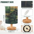 thumbnail image 3 of Magic Flower on River Bedside Table Lamp Desk Warm Lights with USB Charging Port Cylinder LED Lamps for Bedroom Living Room Office, 3 of 7