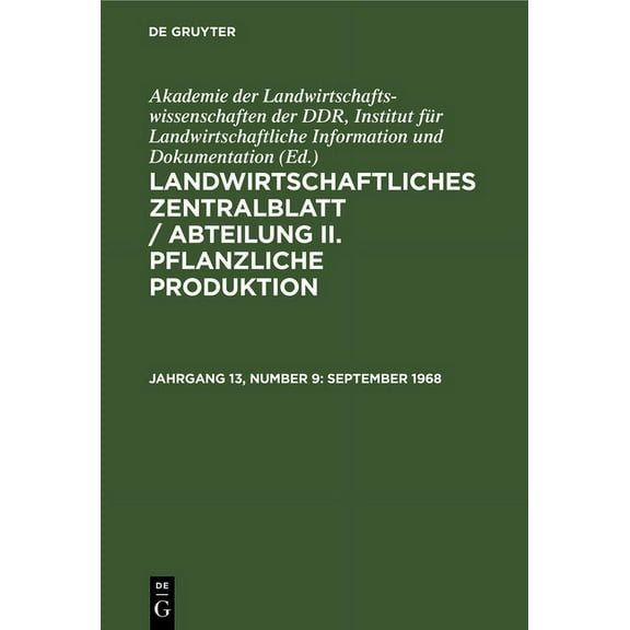 September 1968 (Hardcover)