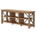 thumbnail image 2 of Evelyn&Zoe Sawyer Rectangular TV Stand for TV's up to 65", Golden Brown, 2 of 9