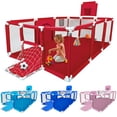 thumbnail image 1 of Corral Bebe Gimnasio De Juegos Porterías Y Tablero Infantil, 1 of 6
