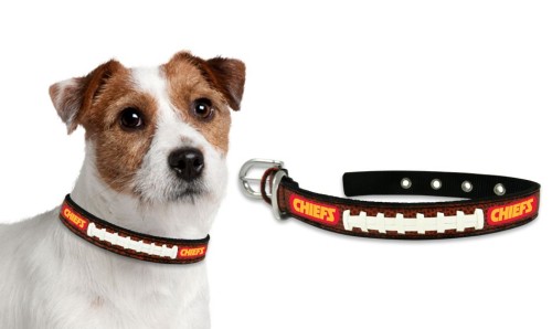 kansas city chiefs dog collar