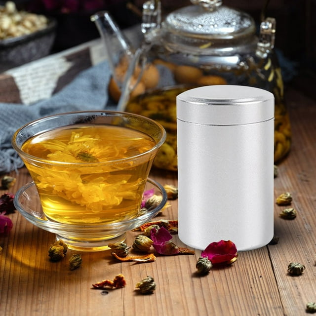 Aluminium Storage Jar Portable Airtight Bottle Purpose Storage Container For Coffee And Takeout Containers Freezer Organization Can Topper Glass Cereal Containers Storage Leftover Storage Container