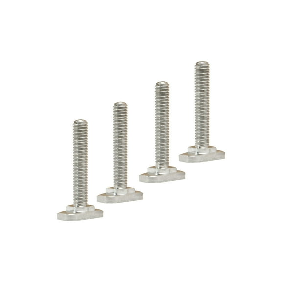 Extreme Max 3005.4422 M6 T-Fastener for Sport Track Bases and Accessory Mounts - Pack of 4