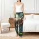 thumbnail image 4 of Balery Green Forest Dinosaur Pantalones de pijama para mujer, pijamas ultraligeros, pantalones de estar por casa-Medium, 4 of 6