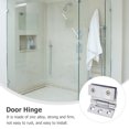 thumbnail image 2 of 1 Set Shower Room Hinge Wine Cabinet Clamp Practical Glass Door Clamp Hinge, 2 of 8