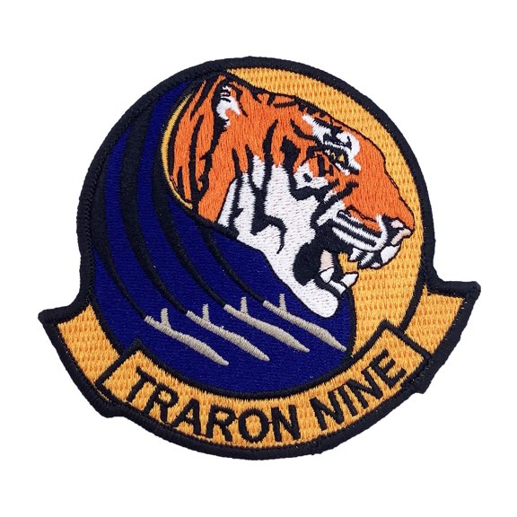 VT-9 Tigers 2021 Squadron Patch –  Plastic Backing