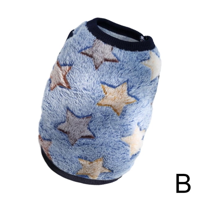 WAITLOVER Ropa de invierno Chaleco para cachorros Ropa para mascotas Chaqueta cálida para perros Suéter a granel P4