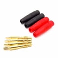 thumbnail image 2 of 2 Pairs LiPo Charging Plug 4mm Banana Bullet Connector Solder Type for RC Battery Chargers, 2 of 4