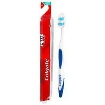 Colgate Plus Cleaning Tip Toothbrush Soft - Walmart.com