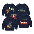 thumbnail image 5 of Godderr Kids Girls Christmas Sweatshirts Printed Sweatshirts Pullover Autumn Winter Classic Long Sleeve Coats for Toddler Baby 2-8Y, 5 of 5