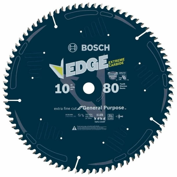 Hoja de sierra circular Bosch DCB1080 de 80 dientes para melamina