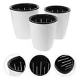thumbnail image 4 of Monyance plants water storage pot Self Watering Planter Pots for Indoor Garden(5.12X4.72X4.72Inches), 4 of 11