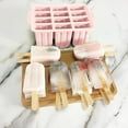 thumbnail image 4 of Popsicles Molds, 12 Cavities Silicone Popsicle Molds, Food Grade Popsicle Maker Mold Set, BPA-Free Ice Pop Mold, Homemade Ice Pop Maker with 50Pcs Popsicle Sticks, 4 of 6