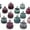 #4, variant on GKNET 5PCS Natural Fluorite Halloween Mini Pumpkin Gift Quartz Crystal Reiki Healing-#2