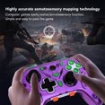 thumbnail image 3 of 2.4G Wire less Game Controller, Dual Vibration BT PC Gaming Controllers with Hall Effect Triggers and RGB Lighting for Switch  OS X Wins, Customizable Via Mobile App, 3 of 7