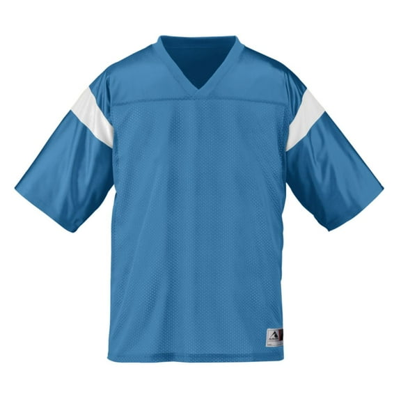 Augusta 3XL Pep Rally Replica Jersey Columbia Blue/White 253