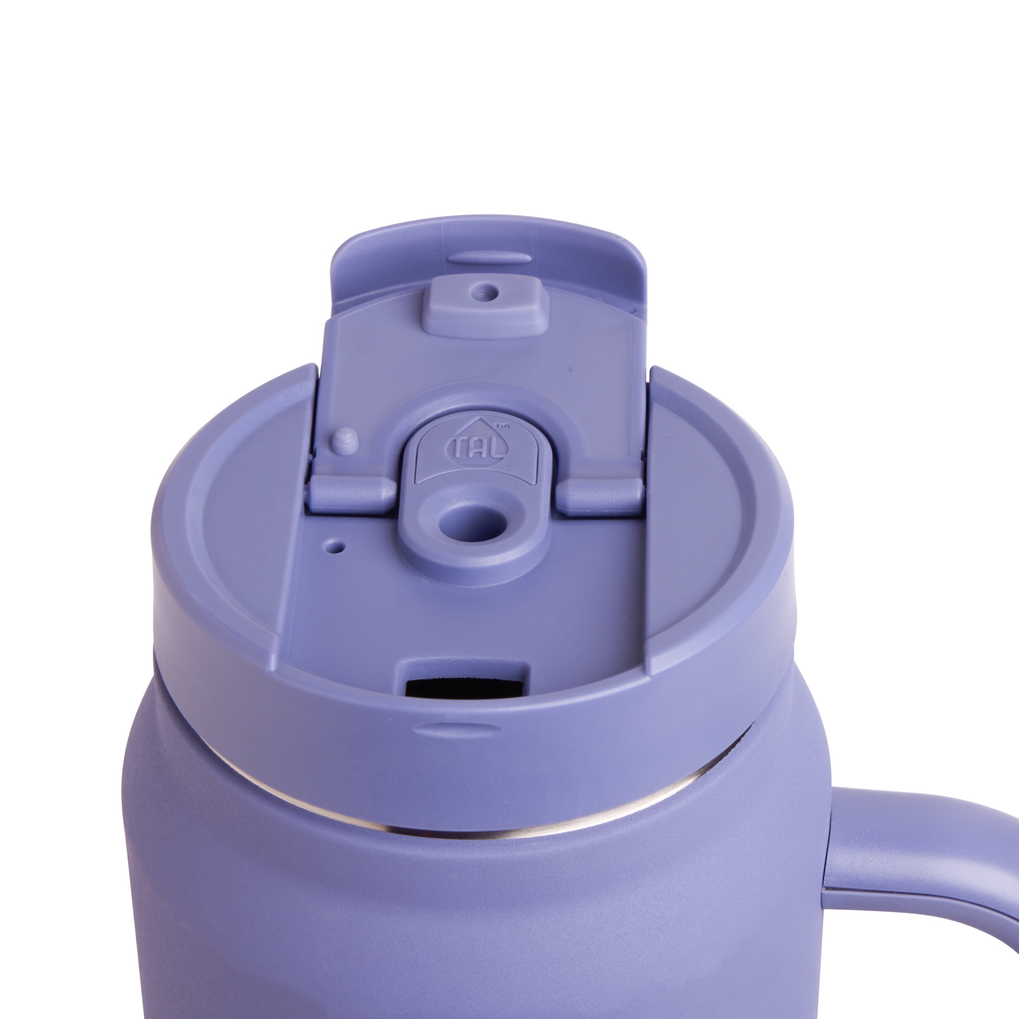 TAL Stainless Steel Hudson Tumbler with Straw 64 fl oz, Purple