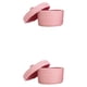 thumbnail image 4 of Toystoory Cestas tejidas versátiles de algodón para almacenar y organizar con estilo y durabilidad Cesta de almacenamiento con almacenamiento rosa con tapa S 2Conjunto, 4 of 6
