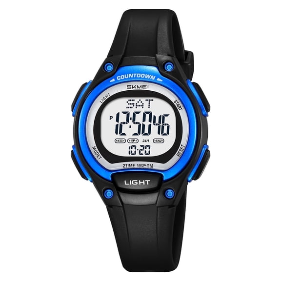 SKMEI Digital Watch Sport Outdoor Multifunctional Chronograph LED 50 M Waterproof Alarm Calendar for 3-15 Year Old