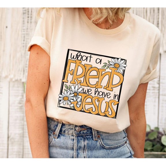 What a Friend We Have in Jesus Sweatshirt, Bible Verse Gift Shirt, Christian Sweater, Bible Verse Sweatshirt, Church Baptism Sweatshirt,