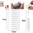 thumbnail image 4 of Gap Hole Anti-Clogging Cleaning Brush, Upgrade Shower Head Brush Shower Head Cleaning Brush Shower Head Cleaner Tool Multifunctional Shower Head Cleaning Brushes for Household Bathroom (10Pack), 4 of 6