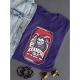 thumbnail image 3 of Krampus Can Naughty Dark Christmas Women's T-shirt, 3 of 4