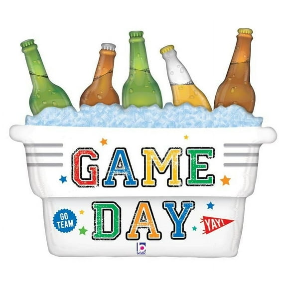 33" Game Day Cooler Shape Balloon
