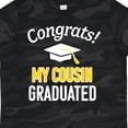 thumbnail image 4 of Inktastic Congrats My Cousin Graduated with Cap Boys or Girls Toddler T-Shirt, 4 of 5
