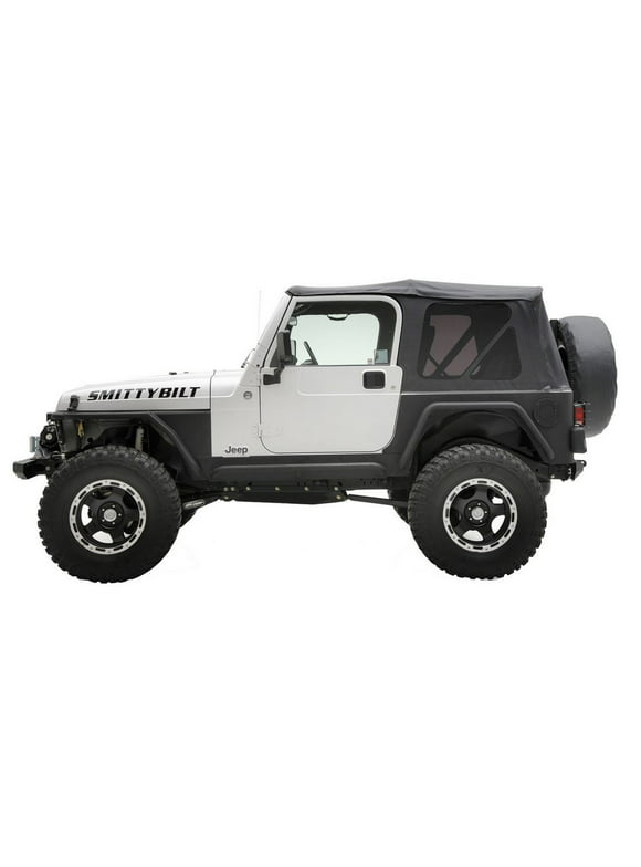 Jeep Wrangler Soft Tops in Jeep Accessories & Jeep Parts | Black -  