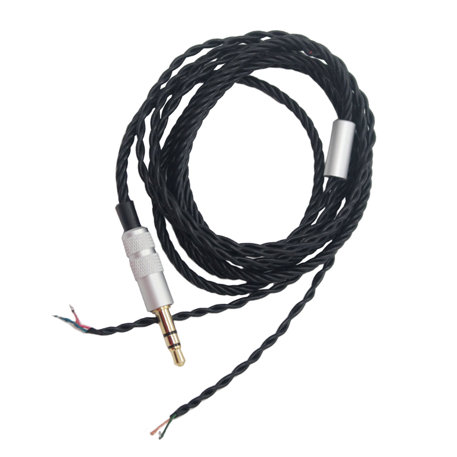 DIY Earphone Cable Replacement 3.5mm Male Jack to Bare End Headphone