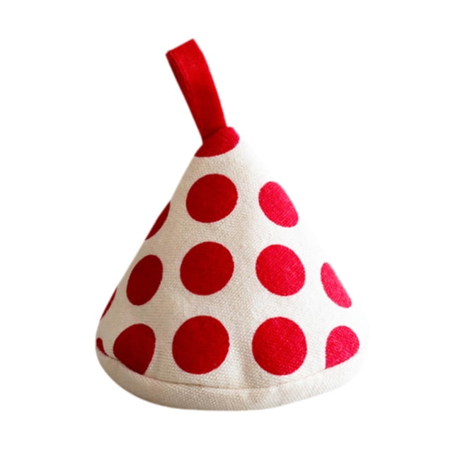 Funda para asa de olla, funda para tapa de olla, aislante térmico, portátil, funda para asa de olla, olla Rojo