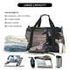 thumbnail image 5 of Disketp Black Dragon Cliff Dawn Bolsa de Viaje Tipo Duffle, Bolso de Mano para Fin de Semana para Mujer, Bolsa de Gimnasio Ligera para Hombre, Esencial para Viajes, 5 of 7