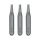 thumbnail image 1 of Uxcell 3pcs H2.0 Punta de destornillador hexagonal 5/32" Cabeza hexagonal magnética Acero S2, 1 of 6