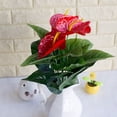 thumbnail image 4 of OUSITAID Display Mold 18Pcs Artificial Flowers Fadeless Versatile 18 Heads Fake Silk Flowers Home Decor, 4 of 7