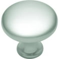 thumbnail image 2 of Hickory Hardware Round Cabinet Knob 1-1/8 in. D 1 in. Satin Nickel 10 pk, 2 of 3