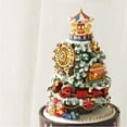 thumbnail image 2 of Miniature Wizardi Roombox Kit - Christmas Rotating Dollhouse Kit, 2 of 5
