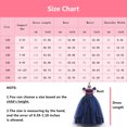 thumbnail image 4 of 4-14Y Girls Princess Dress Flower Embroidery Lace Pageant Dress Prom Ball Gown, 4 of 4