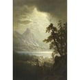 thumbnail image 2 of Albert Bierstadt 11x14 Black Ornate Wood Framed Double Matted Museum Art Print Titled: Estes Park Morning, Colorado (circa 1859), 2 of 5