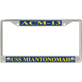 thumbnail image 1 of USS Miantonomah ACM-13 License Plate Frame, 1 of 1