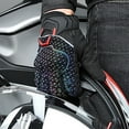 thumbnail image 2 of Highly Reflective Motorcycle Gloves Womens Riding Gloves Motorcycle Cushioned TPU Casing Summer, 2 of 3