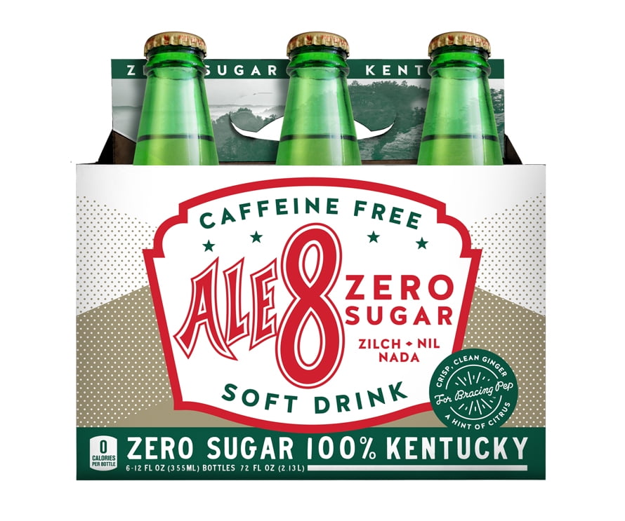 Ale-8-One Zero 6-Pack 16.9OZ Soft Drink - Walmart.com