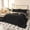 Black/Grey, variant on California Comforter Set 120x120, Size Quilts 3 count Lightweight Reversible Down Alternative Comforter for Season with 8 Corner Tabs