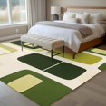 thumbnail image 4 of Sage Green Boho Area Rug 5x8 FT, Non Slip Bedroom Throw Carpet, Modern Abstract Geometric Middle Century Washable Soft Floor Carpet Non-Shedding Rug for Living Room Nursery Dorm Office, 4 of 9