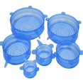 thumbnail image 1 of 6pcs Silic Food Wrap Lid-bowl, 1 of 3