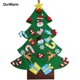 thumbnail image 2 of OurWarm Upgraded DIY Felt Toddler Christmas Tree 2020 New Year Gift Educational Toys Hanging Pendant Christmas Party Supplies, 2 of 4