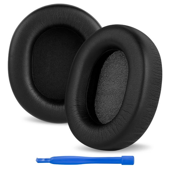 LinkIdea Replacement Ear Pads for Turtle Beach Stealth 600/ 500/ 400/ 300 Headphones Ear Cushions, Headset Earpads ( Protein Leather / Black )
